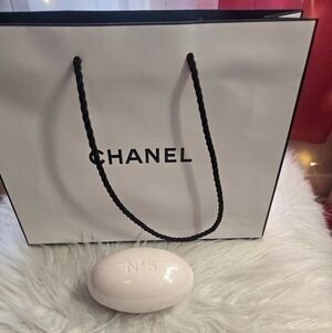 Chanel No. 5 Soap with Shopping Bag
